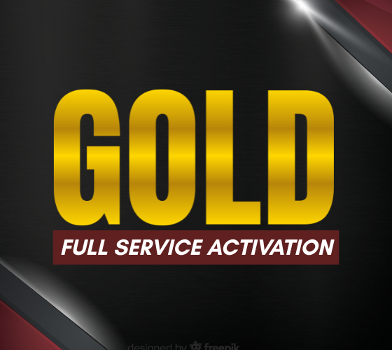 GOLD Full-Service Activation Booth